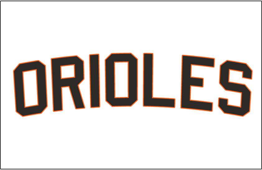 Baltimore Orioles 1963-1965 Jersey Logo fabric transfer
